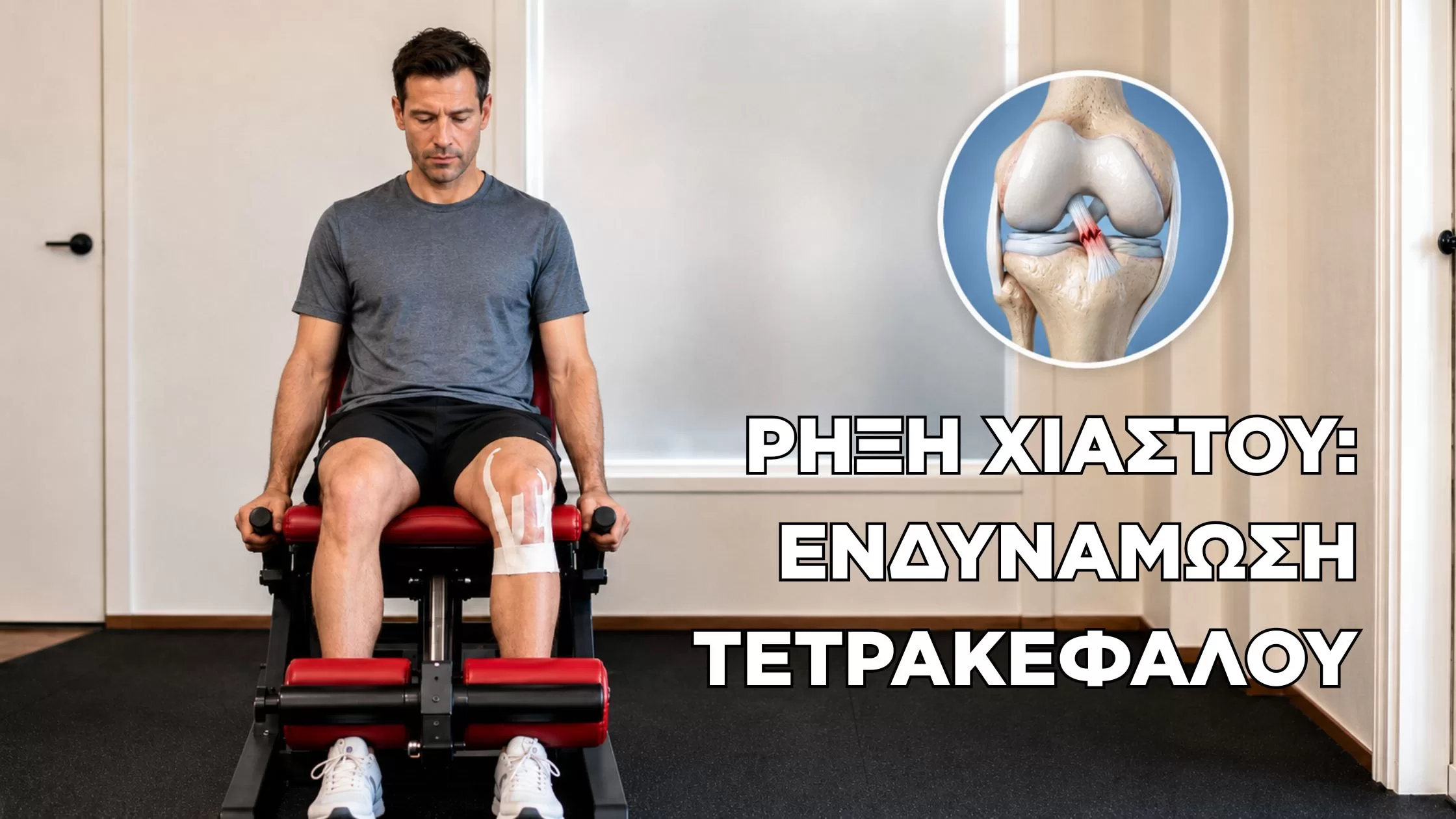 Ενδυνάμωση Τετρακέφαλου Μετά από Ρήξη Χιαστού