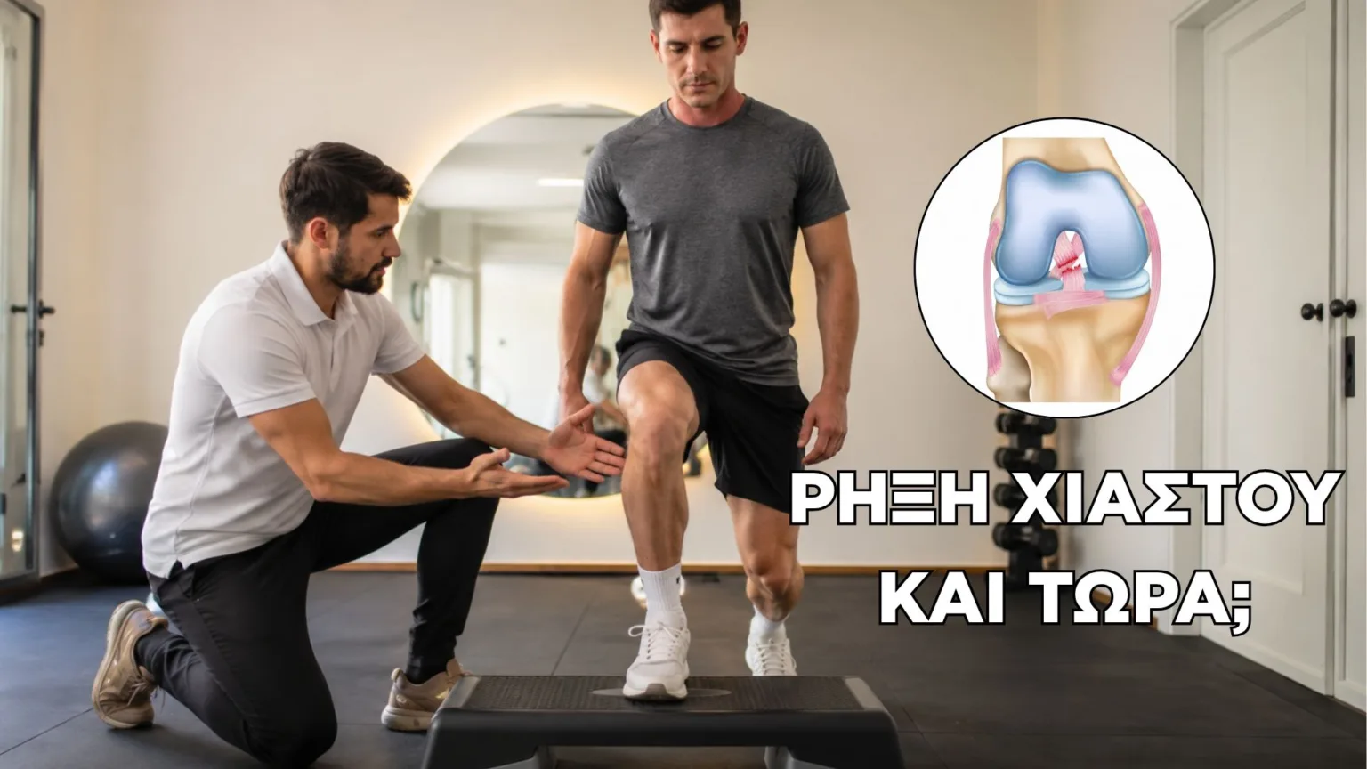 Ρήξη Χιαστού Αποκατάσταση / Rehab